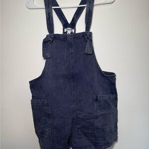 Zenana Outfitters Blue Denim Overalls